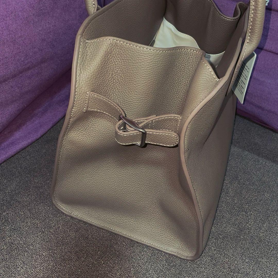 JISTORY SIDE BELT BOSTON BAG トープブラウン