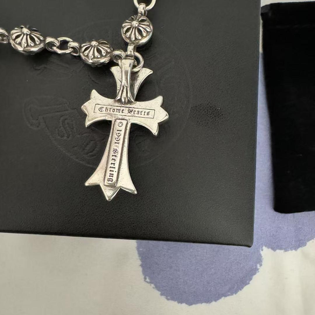 極美品 クロムハーツ ネックレス925シルバー CHROME HEARTS