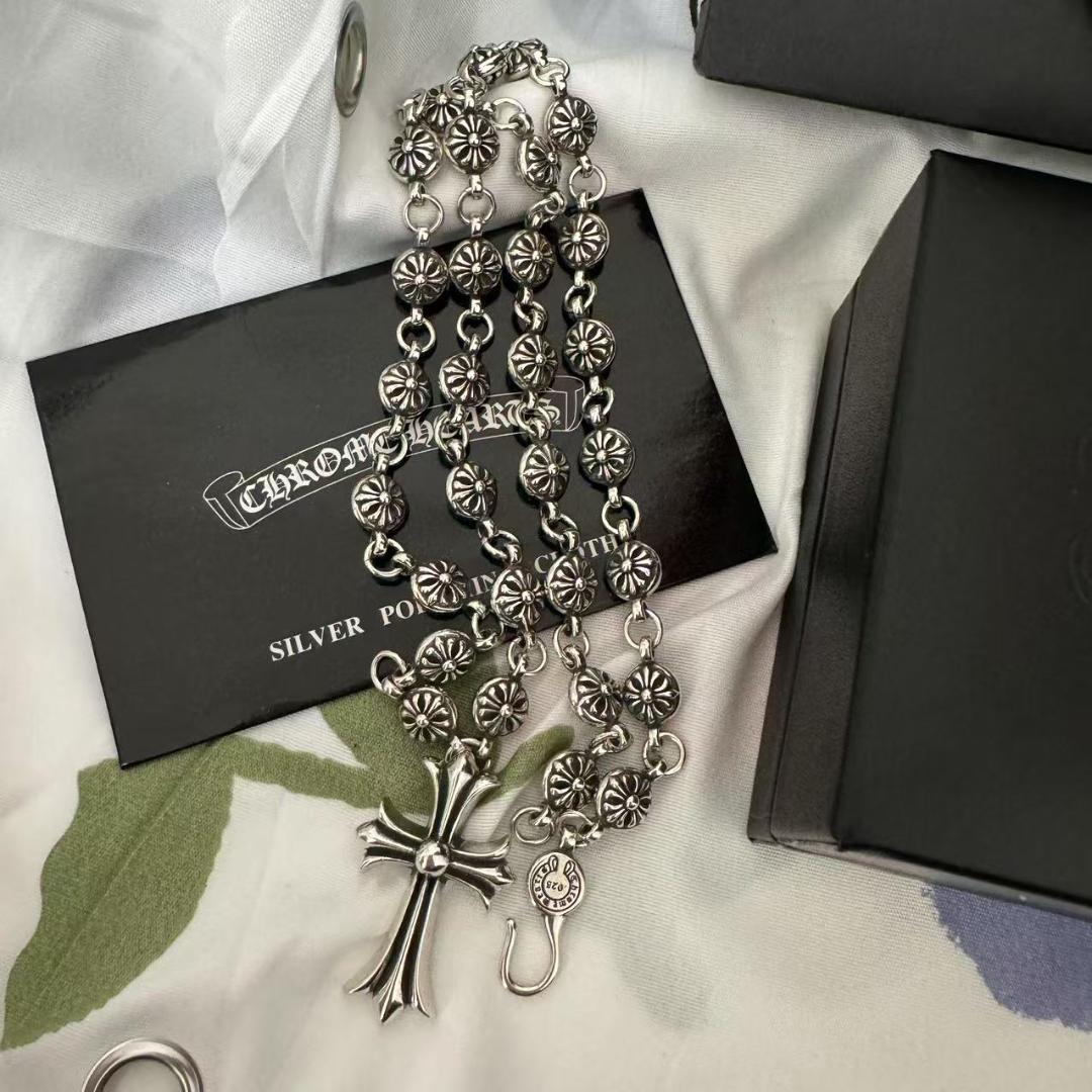 極美品 クロムハーツ ネックレス925シルバー CHROME HEARTS