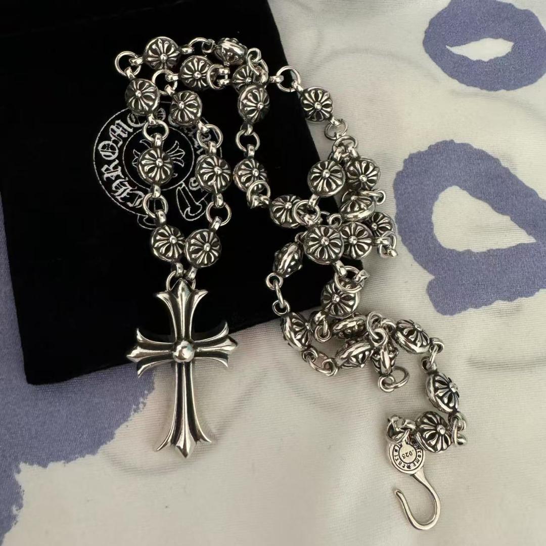 極美品 クロムハーツ ネックレス925シルバー CHROME HEARTS