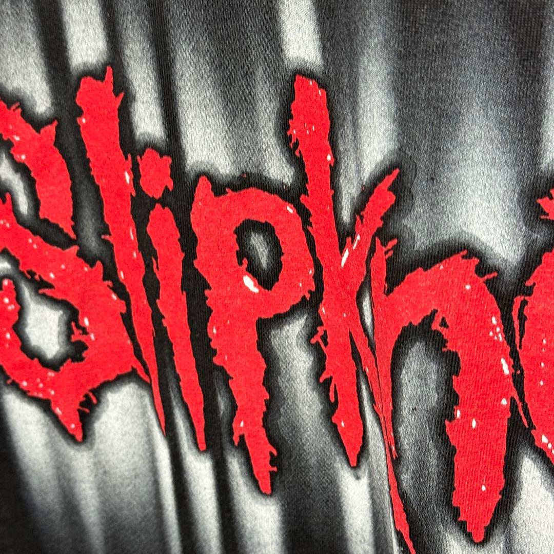 00s Slipknot Tシャツ　バンドT ロゴ　スリップノット 2001