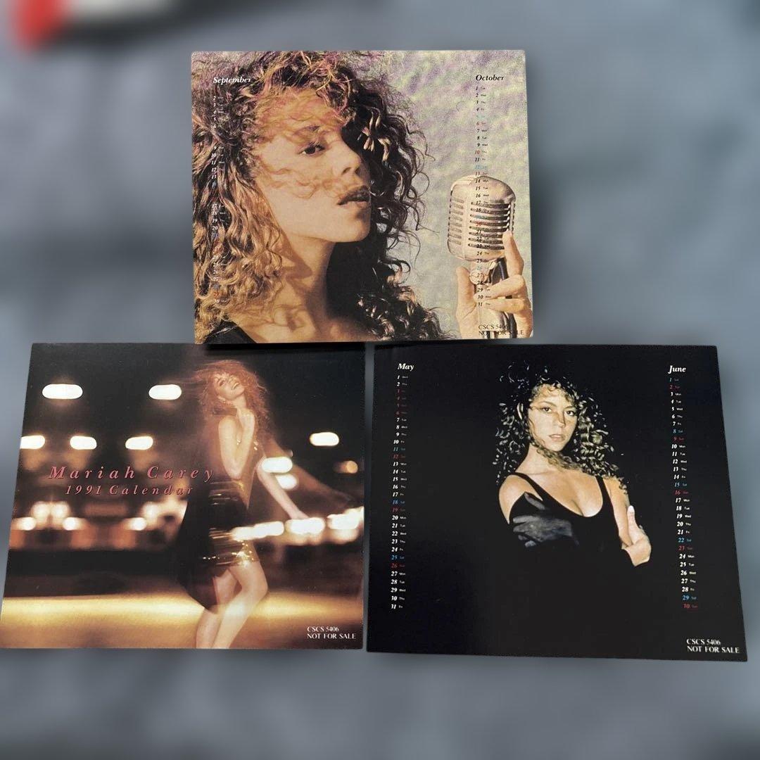 洋楽 Mariah Carey 1991 Calendar & CD