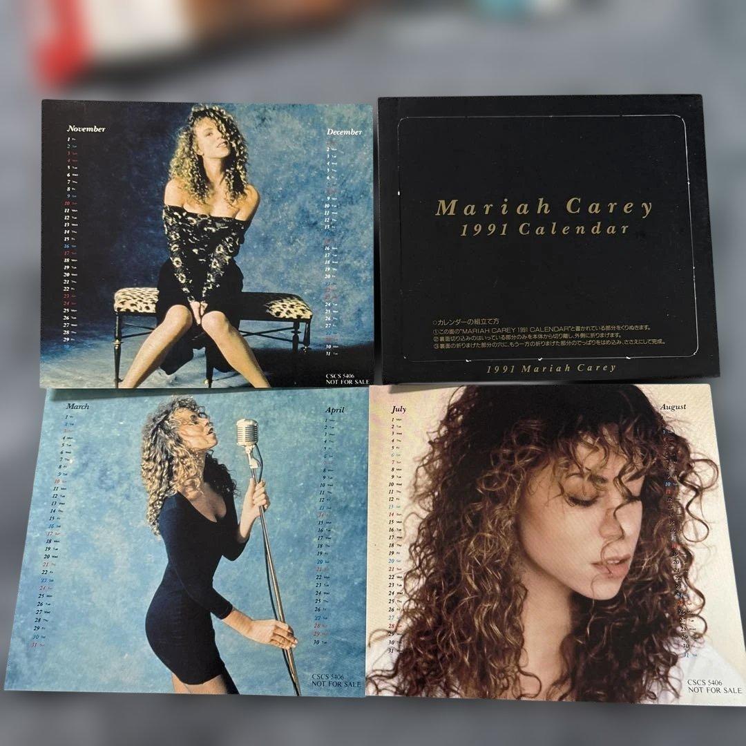洋楽 Mariah Carey 1991 Calendar & CD