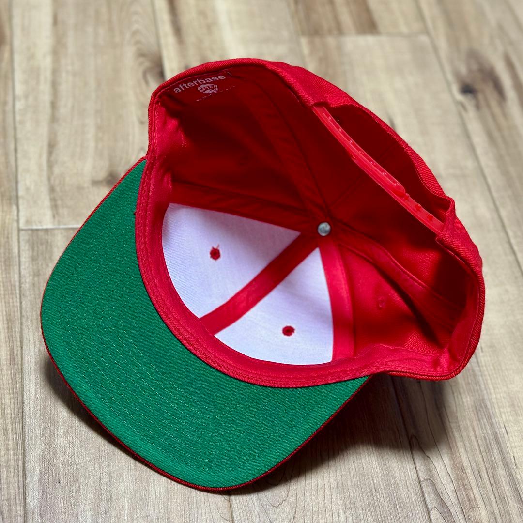 aftbs Snap Back Cap 赤