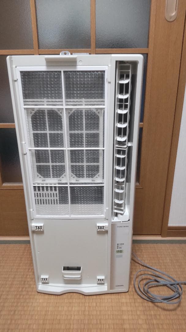 コロナ CW-1619 窓用エアコン 2019年製　(引取り限定)