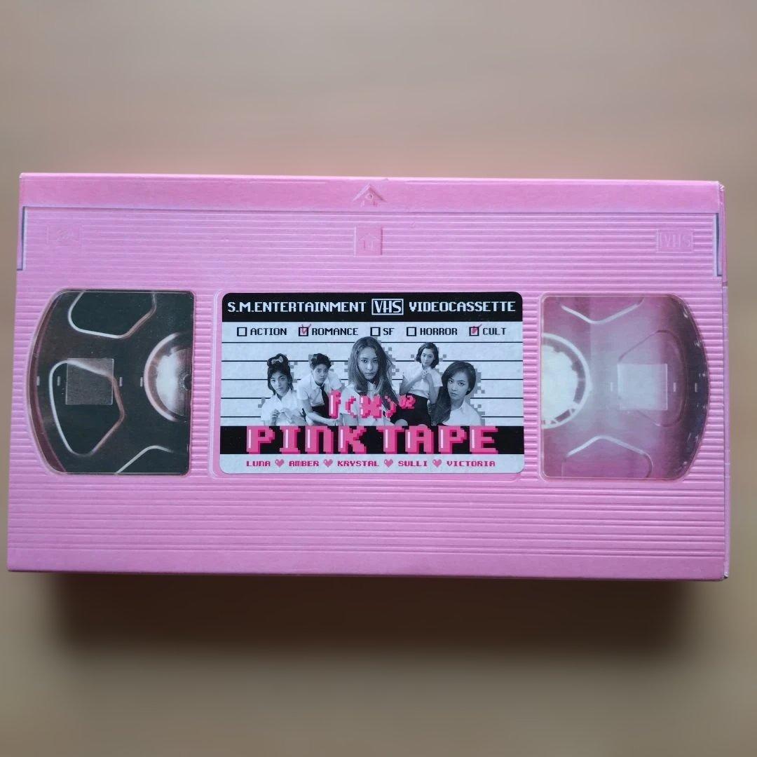 と*け様 (CD?)f(x) PINK TAPE VHS