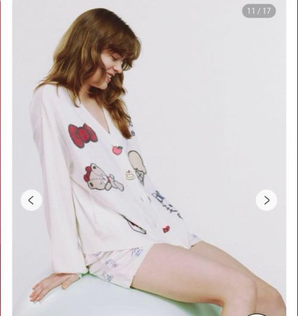 オンライン即完売 ジェラートピケ 総柄ショートパンツ サンリオ サンリオハウス