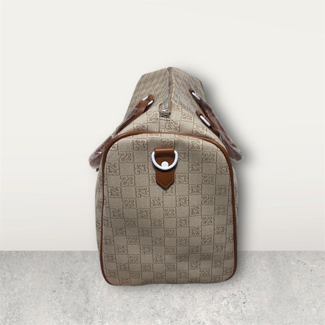 ジョーダン　モノグラム ボストンバッグ　ベージュ　未使用