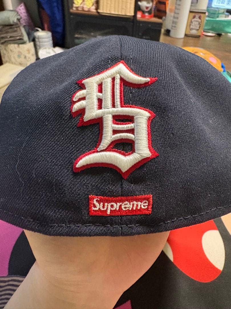 【Supreme】Multi S Logo New Era \"Navy\"