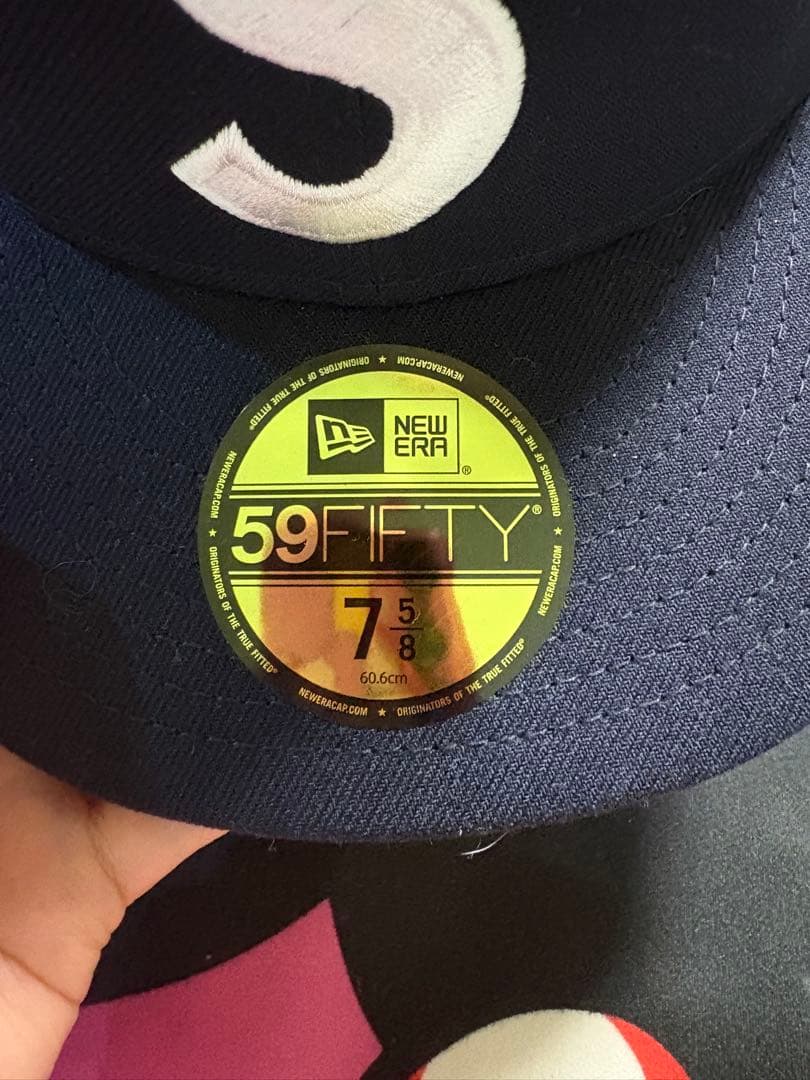 【Supreme】Multi S Logo New Era \"Navy\"