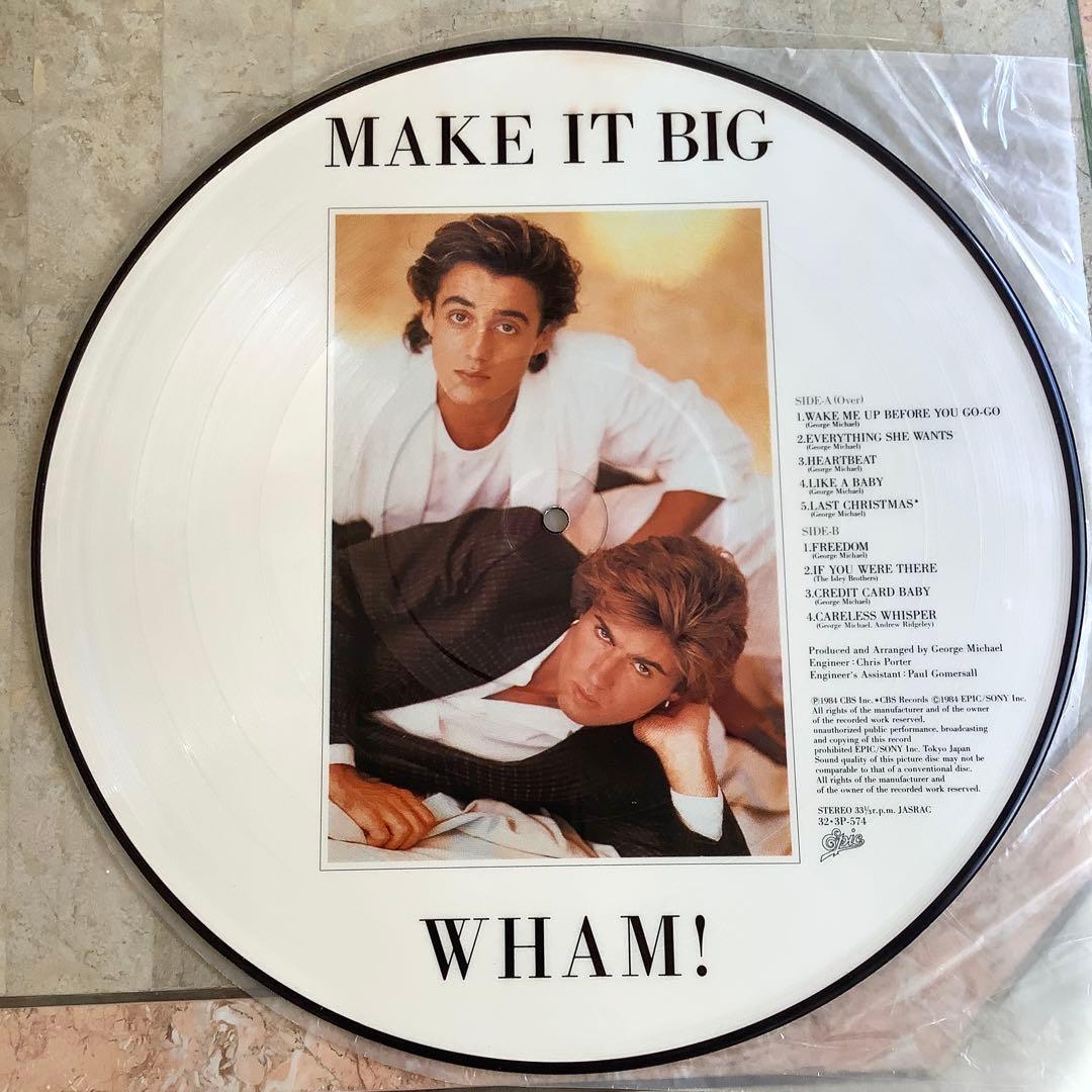 レア!レコード新品! 1984年 限定ピクチャーディスク ワム！ラストクリスマス