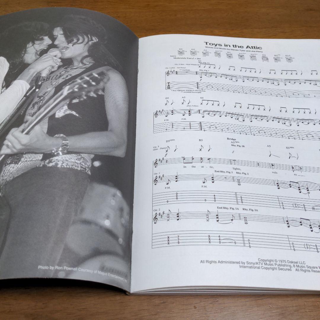 Aerosmith Toys in the Attic 楽譜集