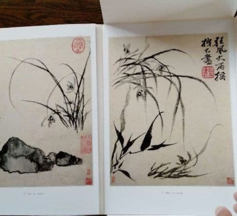 【中国水墨画壇巨匠石濤画集(冊頁)】中国絵画史の最高峰 飾り物、額装も出来ます