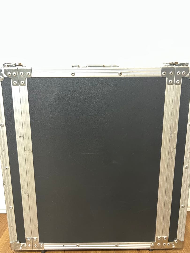 中古　ラックケース 2U ブラック　シルバー