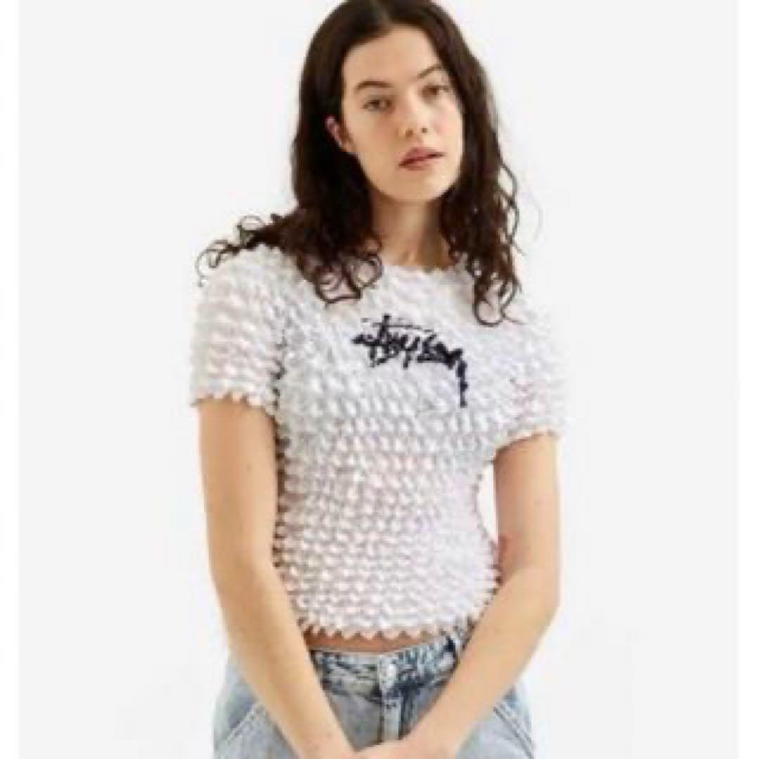 stussy women ポップコーン トップス