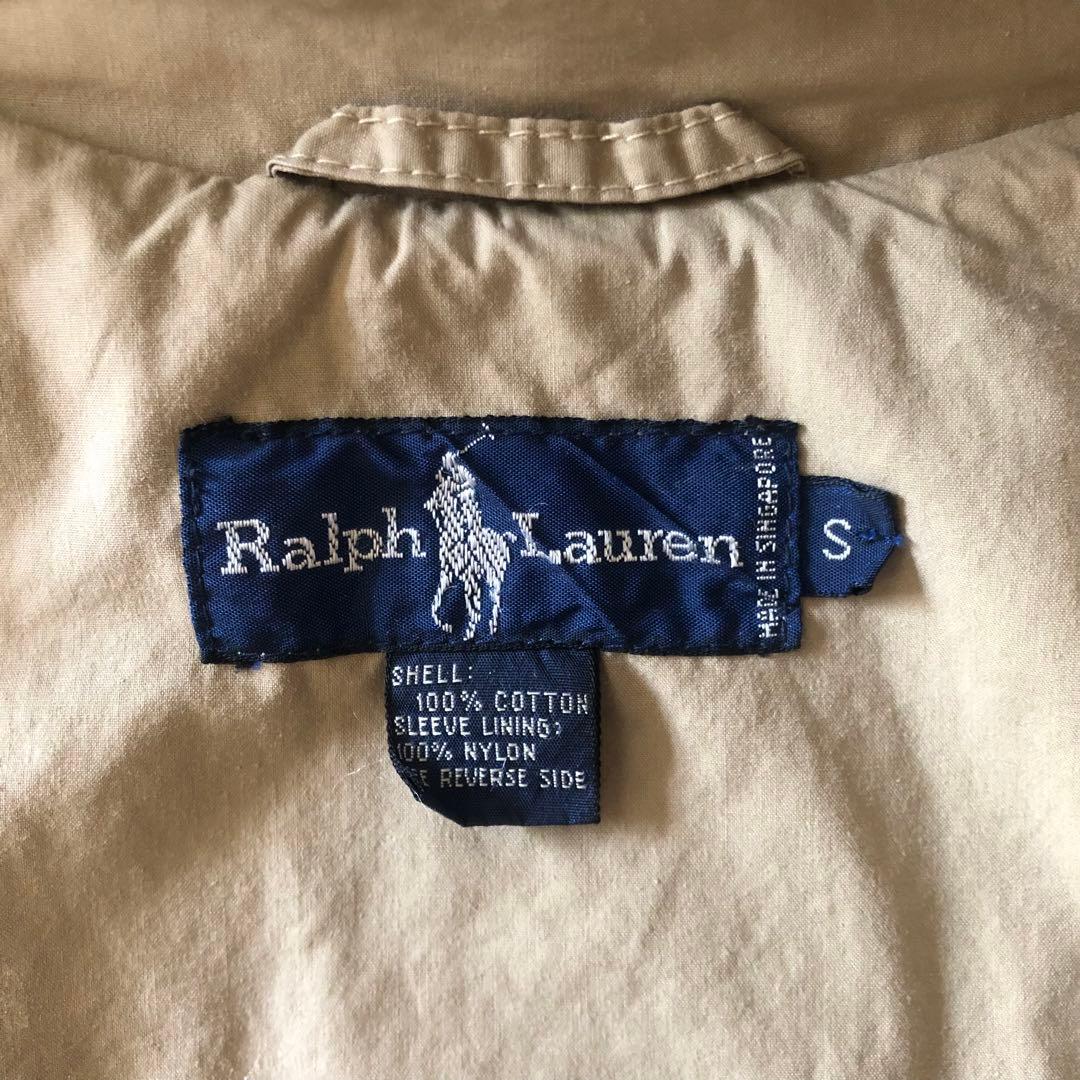 ⭐️Ralph Lauren 貴重☆一枚袖☆ビンテージトレンチ（スプリングコート）
