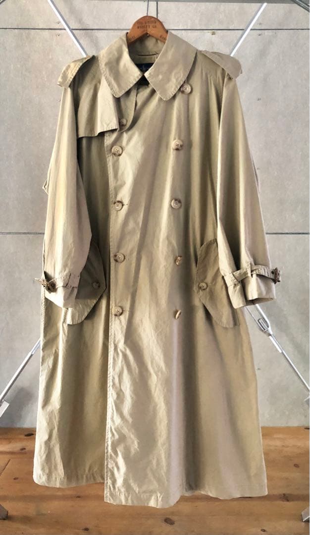⭐️Ralph Lauren 貴重☆一枚袖☆ビンテージトレンチ（スプリングコート）
