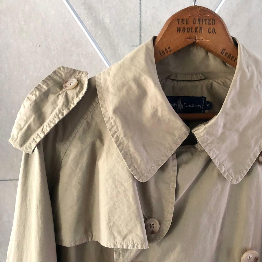 ⭐️Ralph Lauren 貴重☆一枚袖☆ビンテージトレンチ（スプリングコート）
