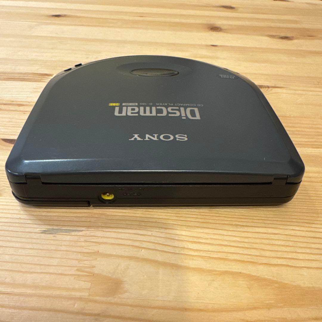 【希少品・動作正常】SONY Discman D-120ポータブルCDプレーヤー