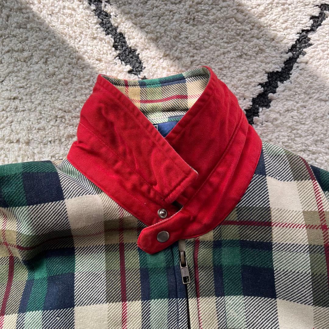 Polo by Ralph Lauren スウェット地 スイングトップ チェック