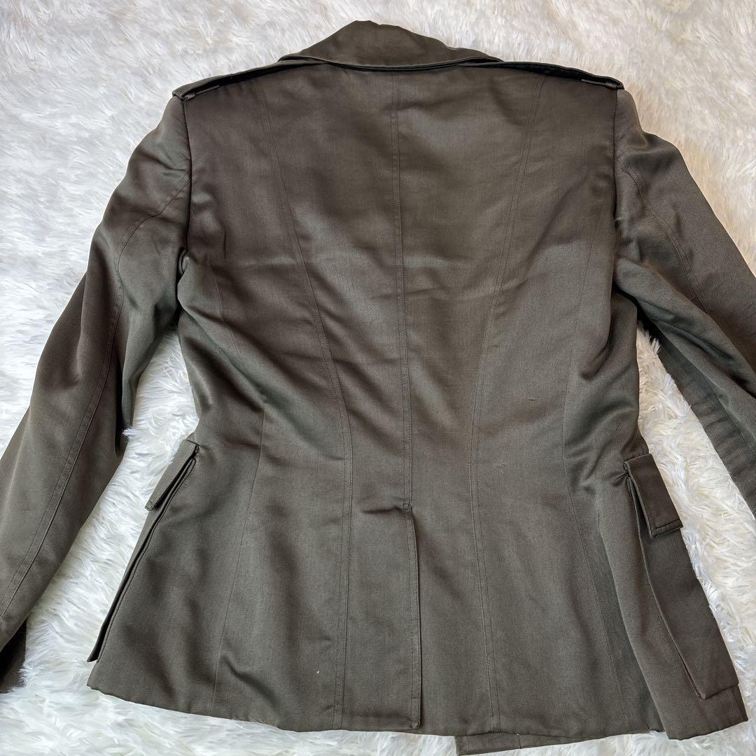 GUCCI サファリジャケット　テーラード　美品　gg柄　シルエット◎ スーツ