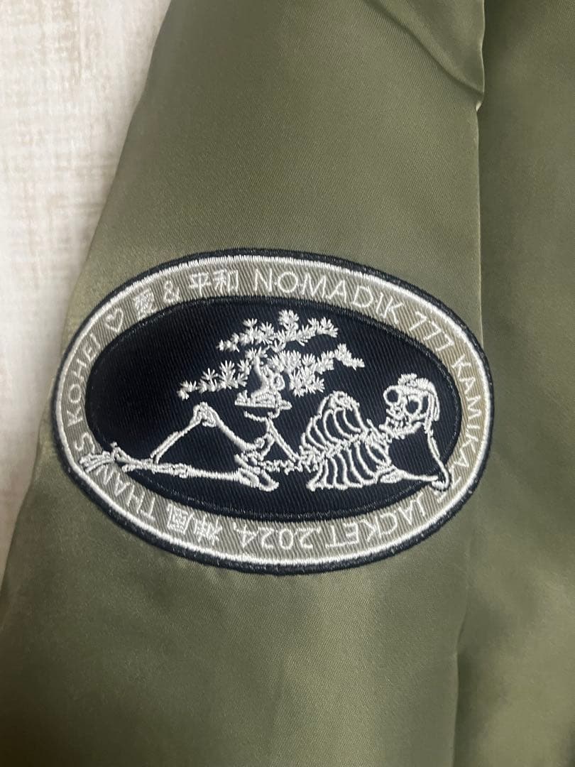 NOMADIK777 ma1ジャケット　kokubo kazu