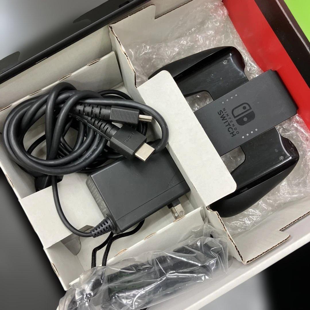 完動品‼️ニンテンドースイッチ本体 Joy-Con Switch ネオン