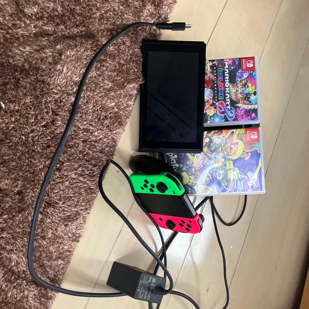 Nintendo Switch Lite ピンク/グリーン 付属品あり
