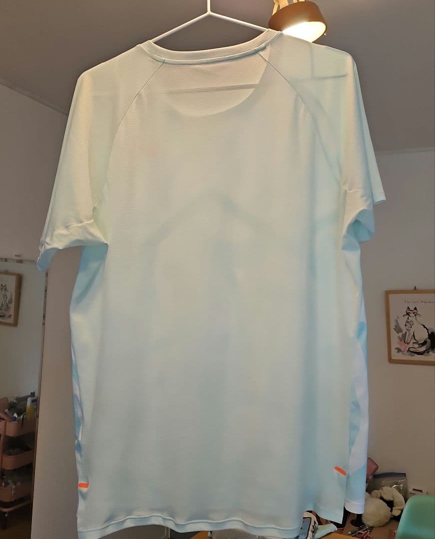 (とっしぃ君)ASICS ランニングウェア tシャツ Lサイズ