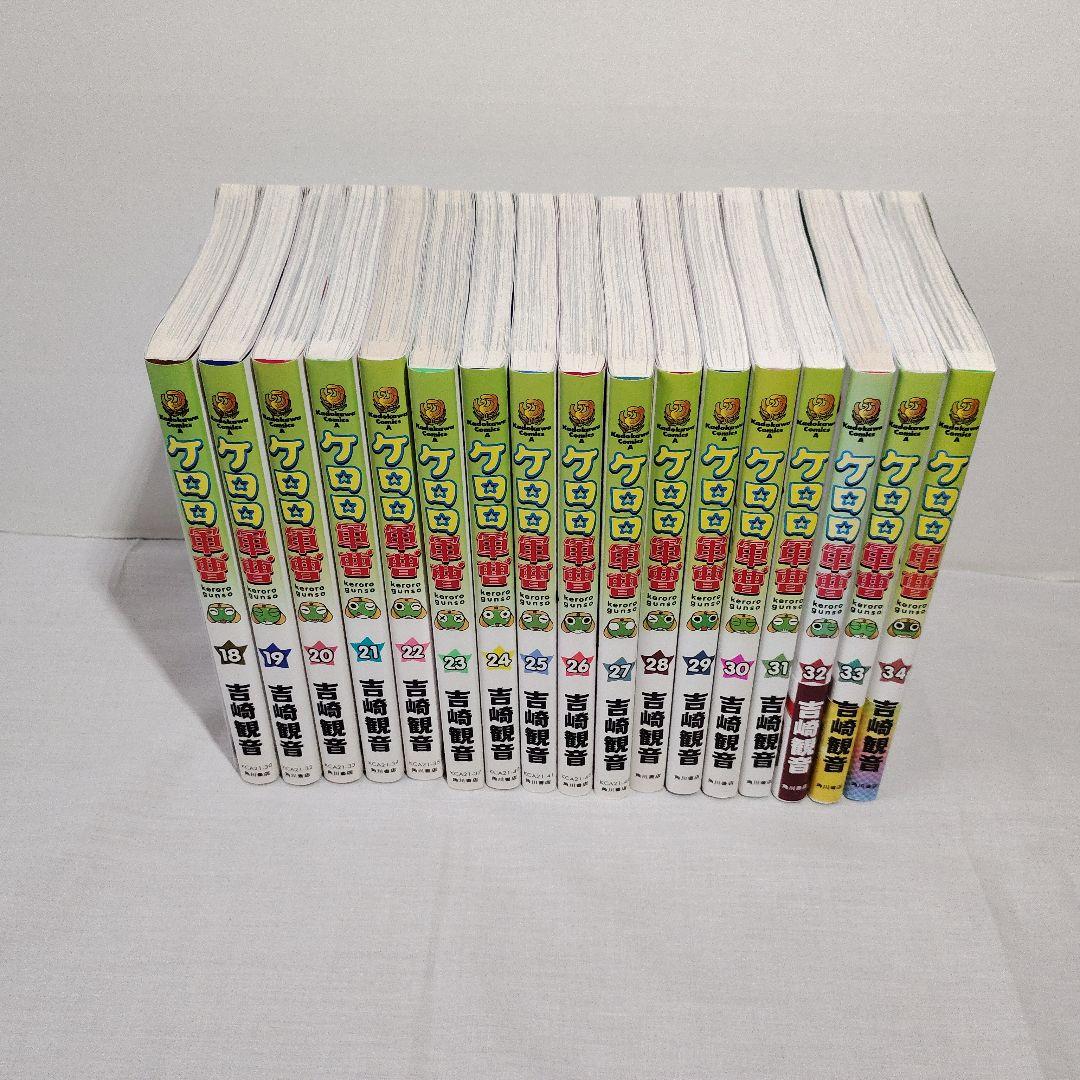 ケロロ軍曹　全34巻＋11.5巻ガイドブック　計35冊セット 吉崎観音