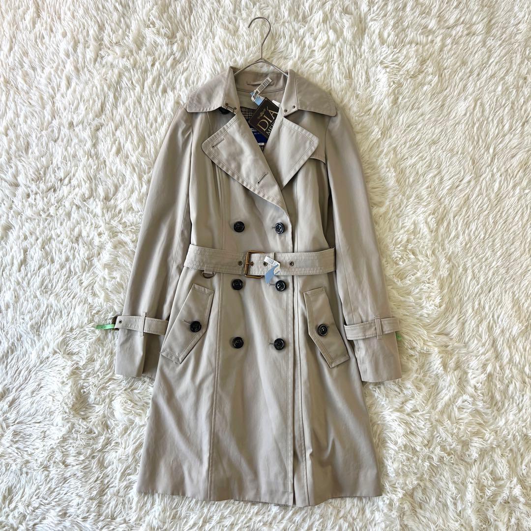 極美品✨バーバリーブルーレーベル　トレンチコート　ライナー　ベージュ 38 M