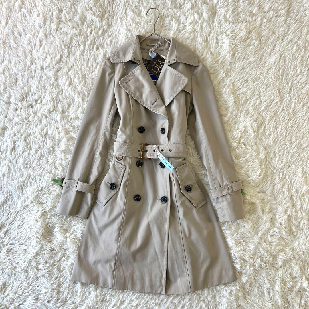 極美品✨バーバリーブルーレーベル　トレンチコート　ライナー　ベージュ 38 M