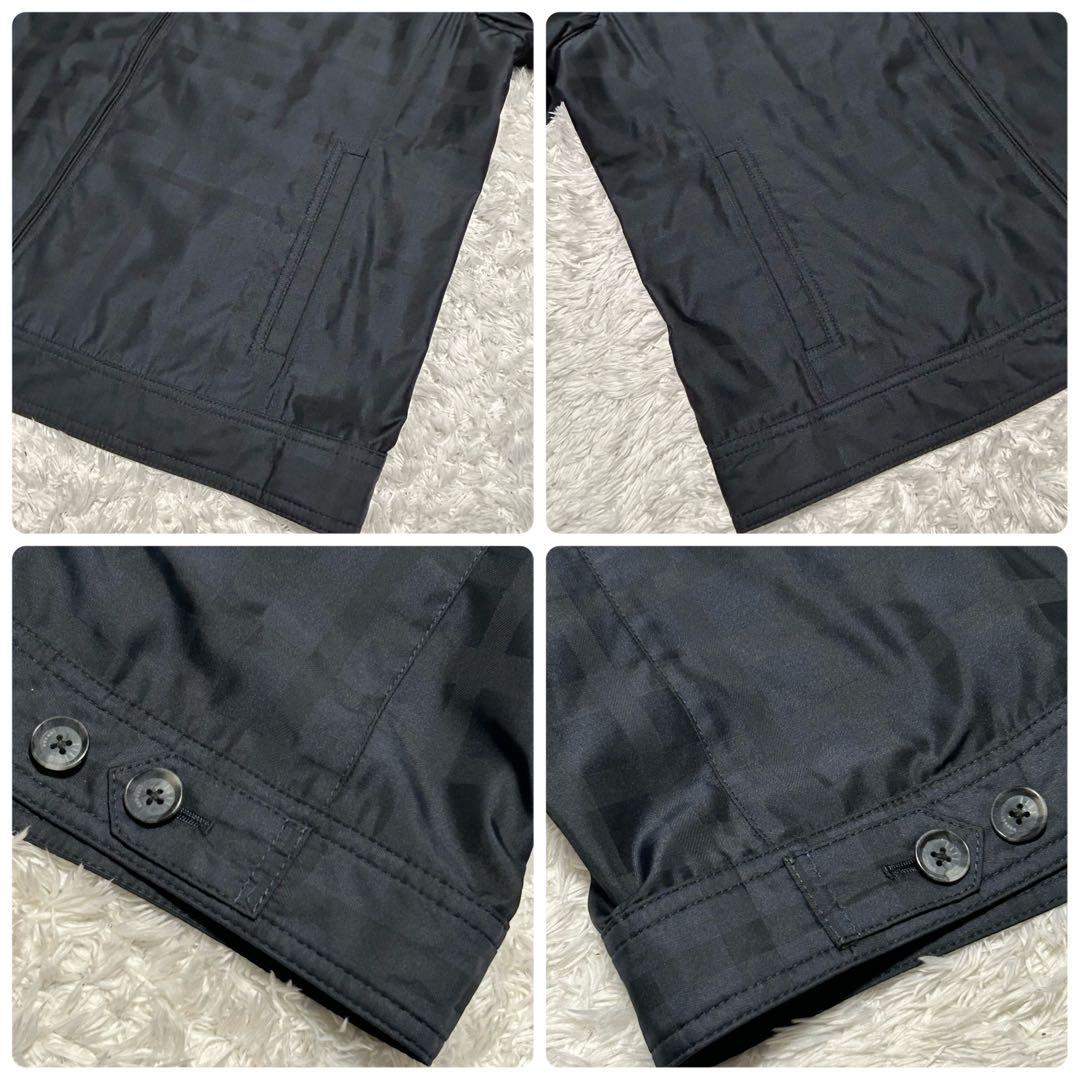 美品 希少 DAKS ハリントンジャケット スウィングトップ チェック XL