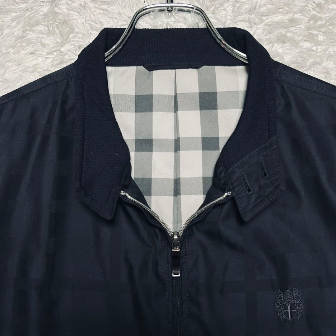 美品 希少 DAKS ハリントンジャケット スウィングトップ チェック XL