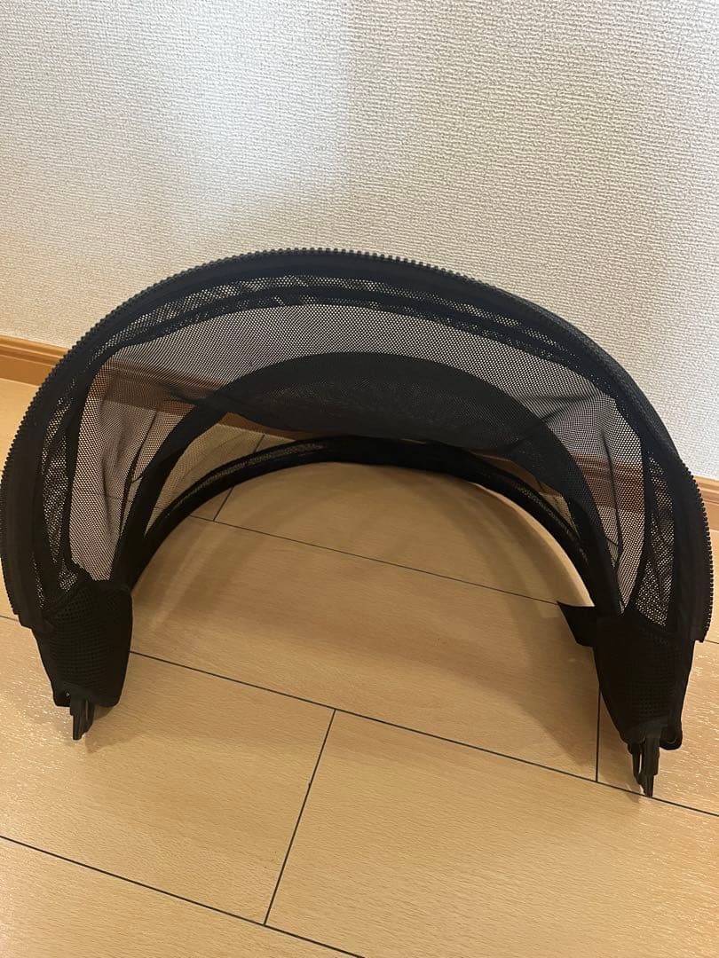 【サンシェード付き】ギュットクルーム 子供乗せ（前用）レインカバー　純正