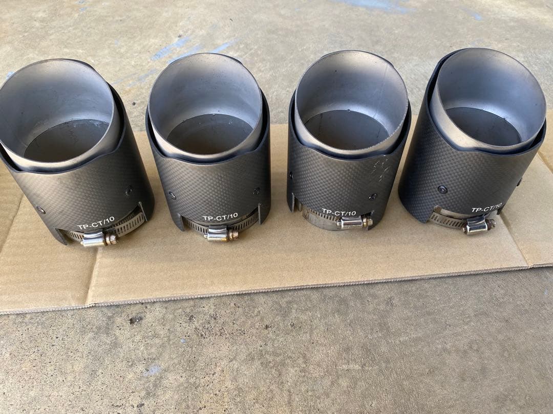 F80 F82 M3 M4 純正マフラー用マフラーカッター 4個セット