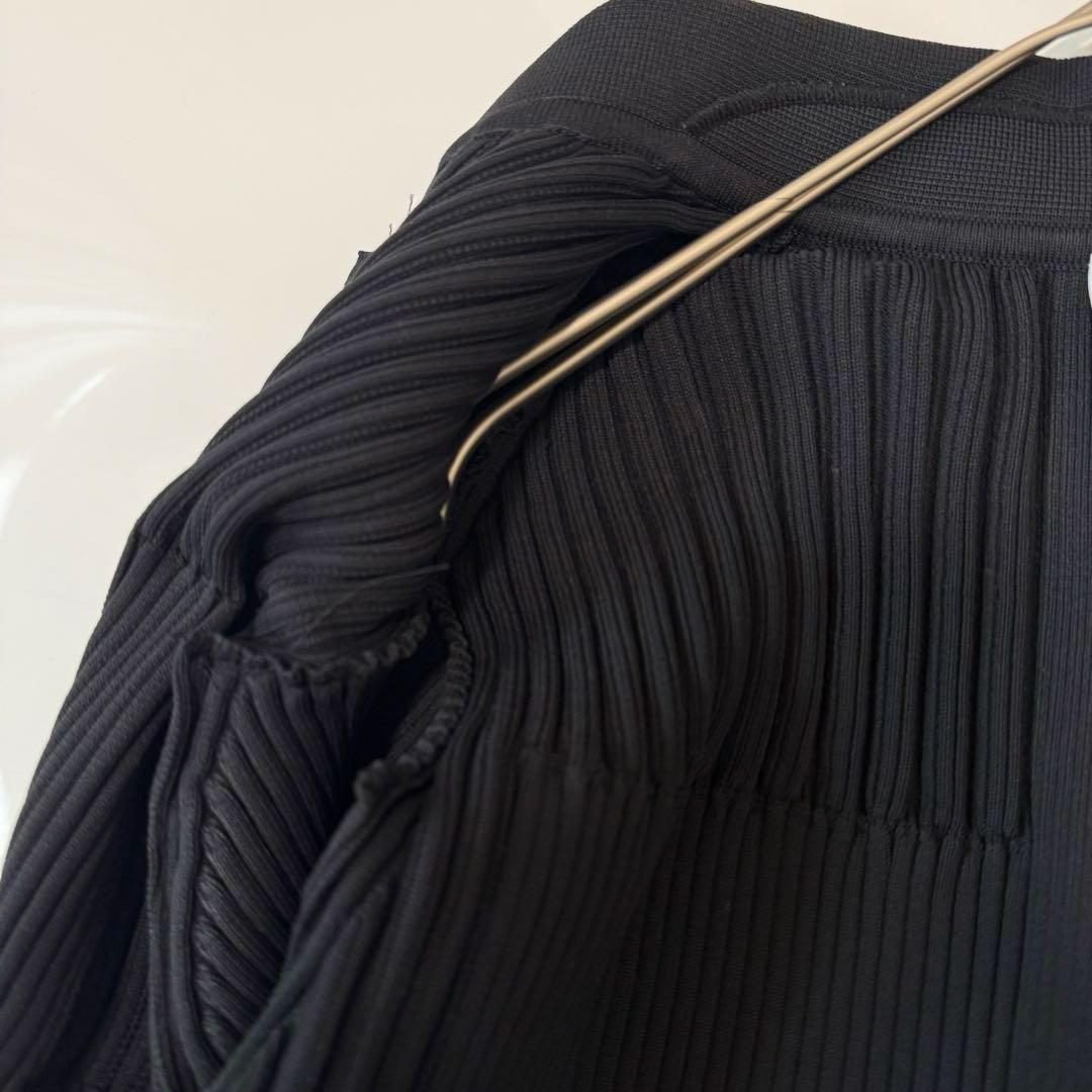 CFCL FLUTED ORNAMENT CROPPED SHIRTカーディガン