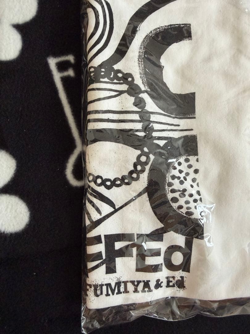 FUMIYA & Ed プリント Tシャツ ホワイト