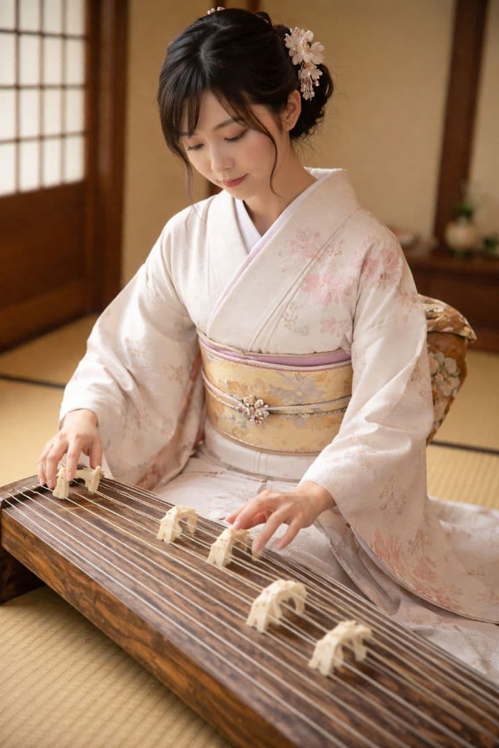 ミ*パ様 美品 13弦 箏 琴柱付 すぐ演奏可 和楽器