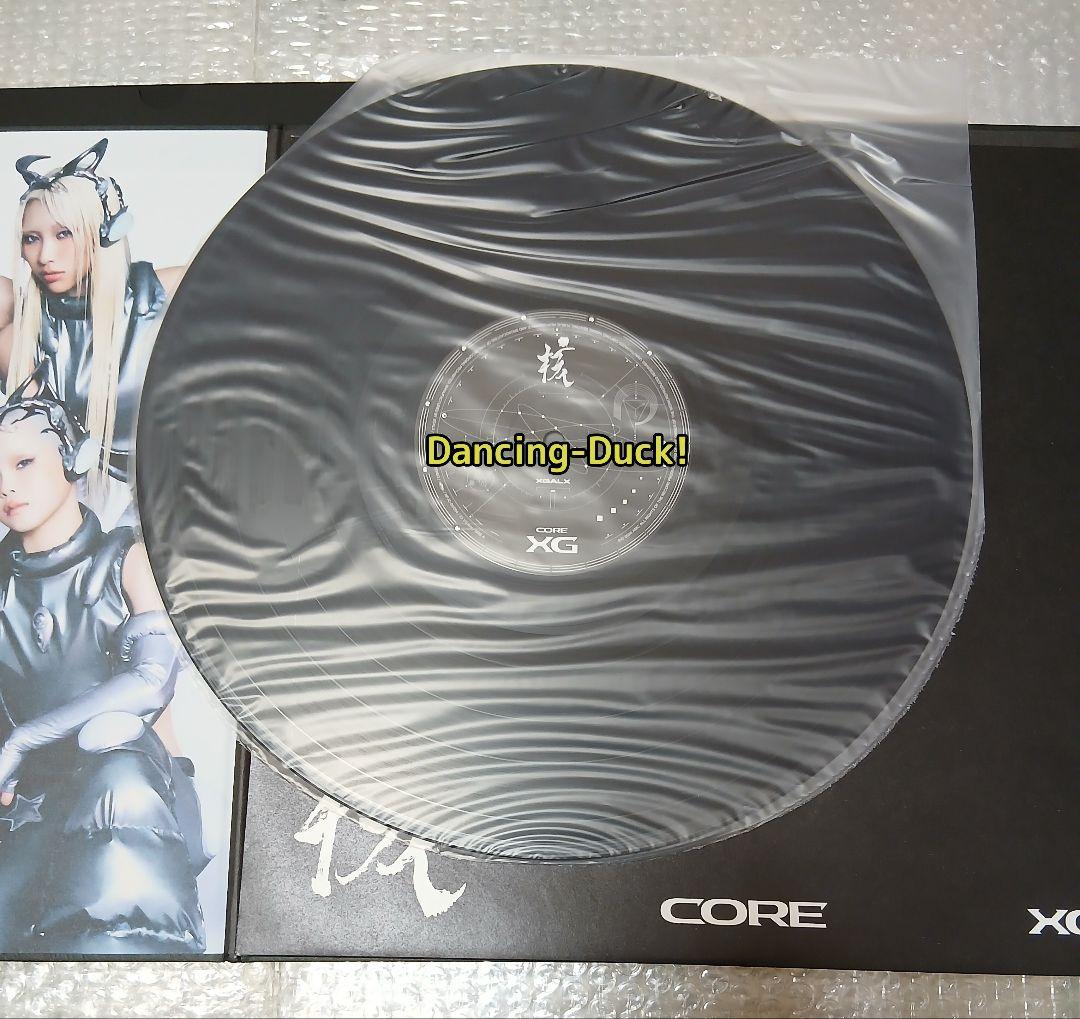 さ*る様 XG THE CORE 核 VINYL レコード 開封済み トレカなし