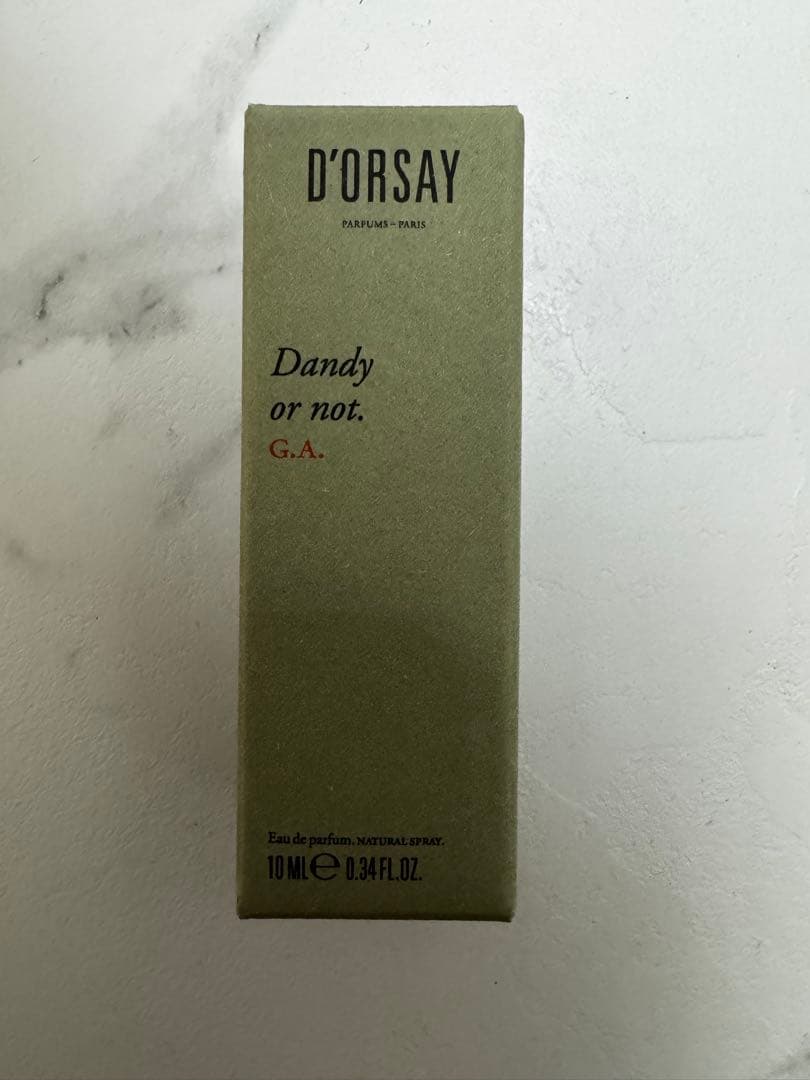 香水(ユニセックス) D'ORSAY Dandy or not. 10ml Eau de parfum