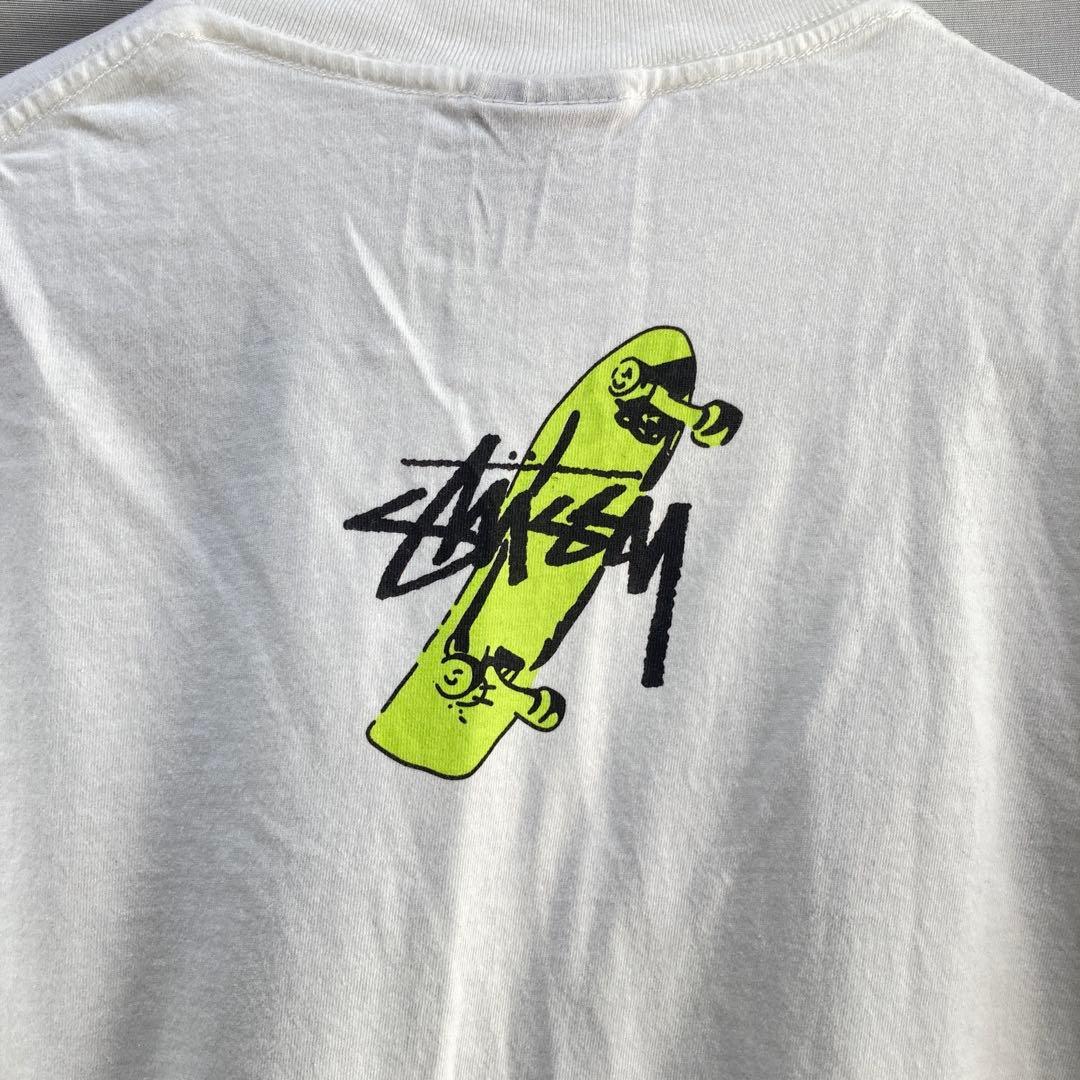 Stussy TOYODA トヨダ君 Tシャツ ホワイト