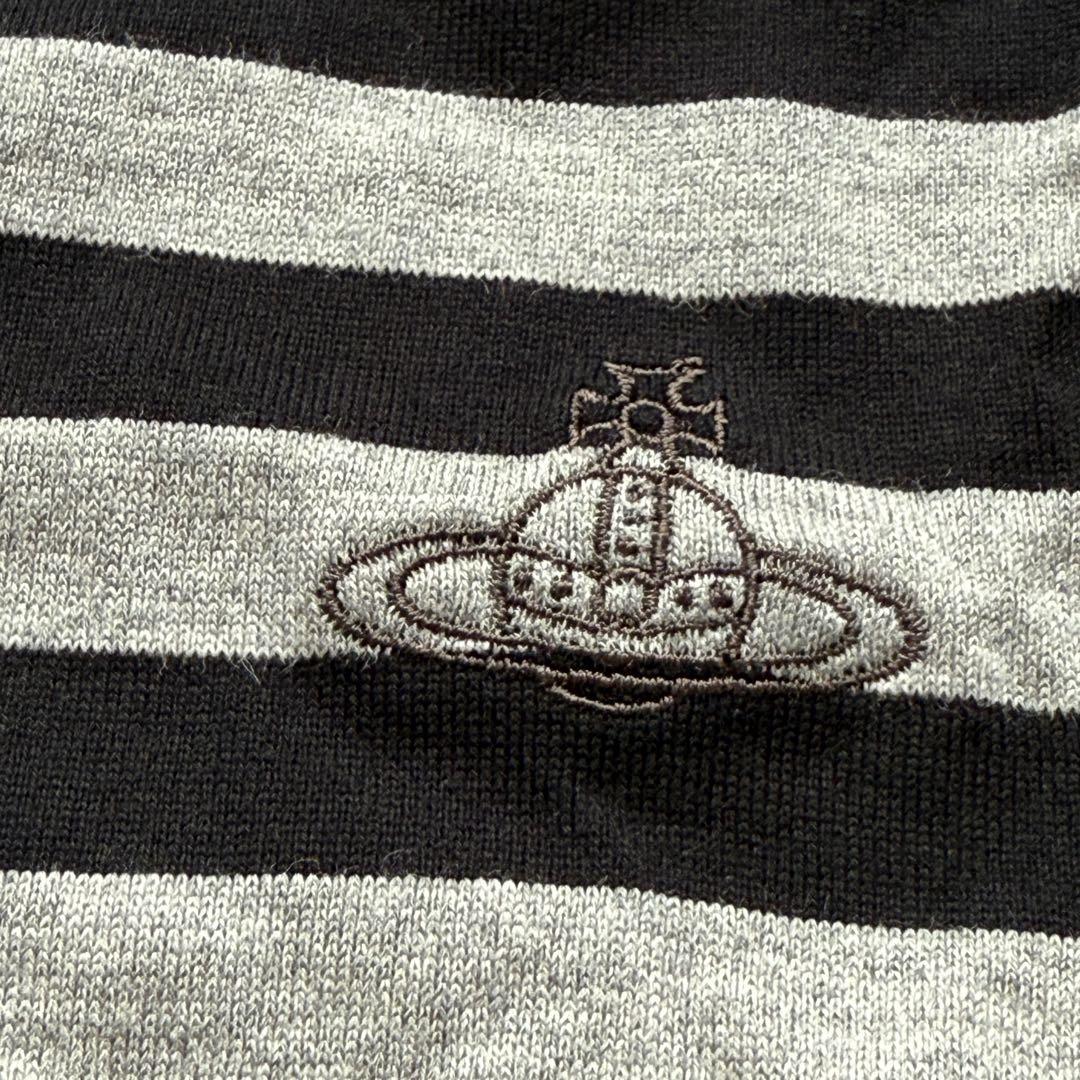 Vivienne Westwood MAN アシンメトリー ボーダー Tシャツ