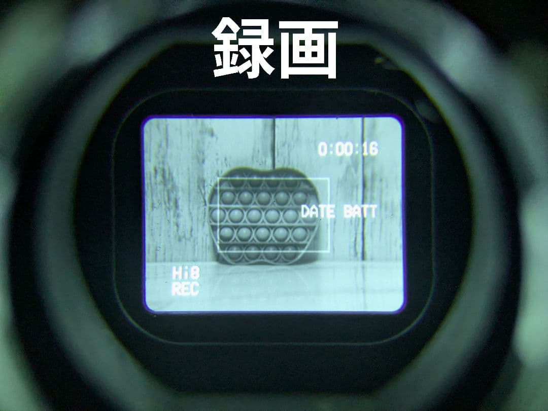 【動作品】Canon　A1 MARK Ⅱ　A1M2　Hi8　8mm対応　希少