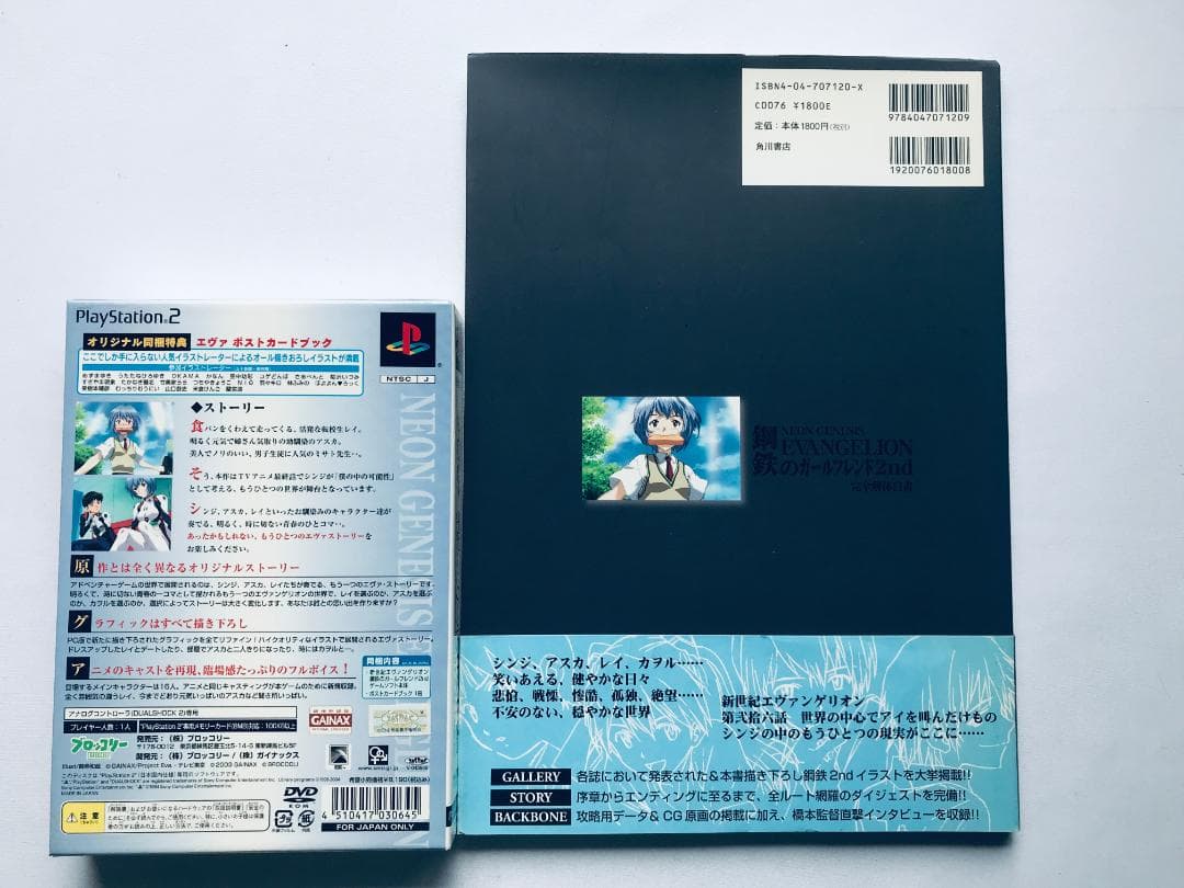 新世紀エヴァンゲリオン 鋼鉄のガールフレンド2nd 完全解体白書 攻略本 PS2