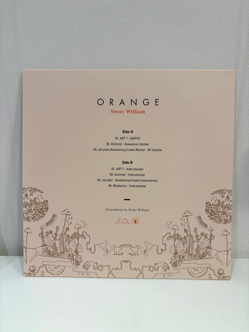 sweet william ORANGE レコード