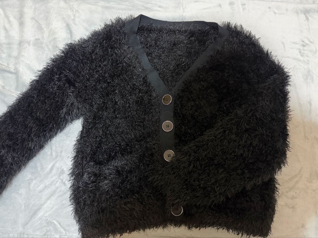 トップス melt the lady basic shaggy cardigan