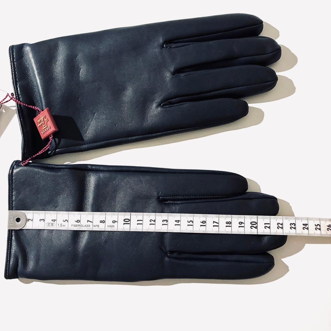 DENTS デンツ　レザーグローブ　007 Bisley 本革　ネイビー　新品