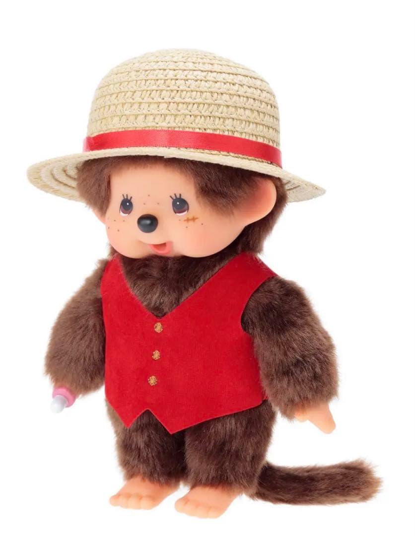 【最新】モンチッチ×ルフィ Sサイズ ONEPIECE ぬいぐるみ ワンピース