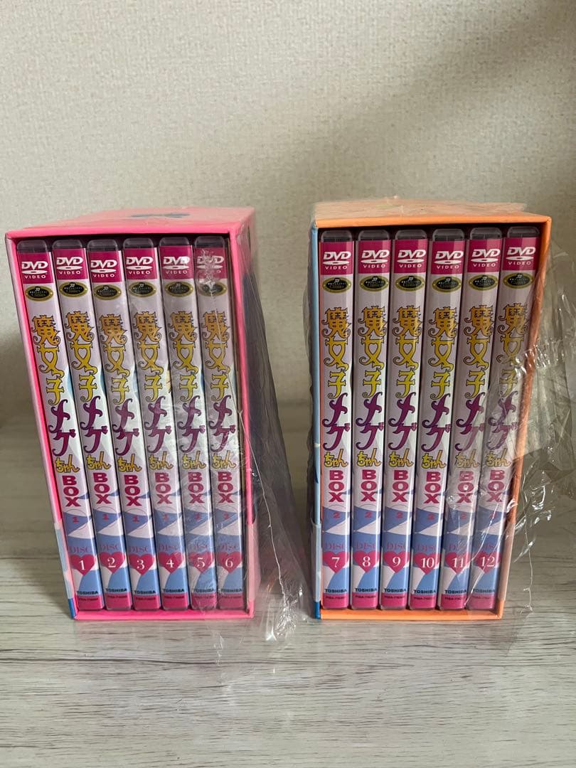 ^_^さん専用最終値下げ！魔女っ子メグちゃん DVD-1.2初回限定生産・6枚組